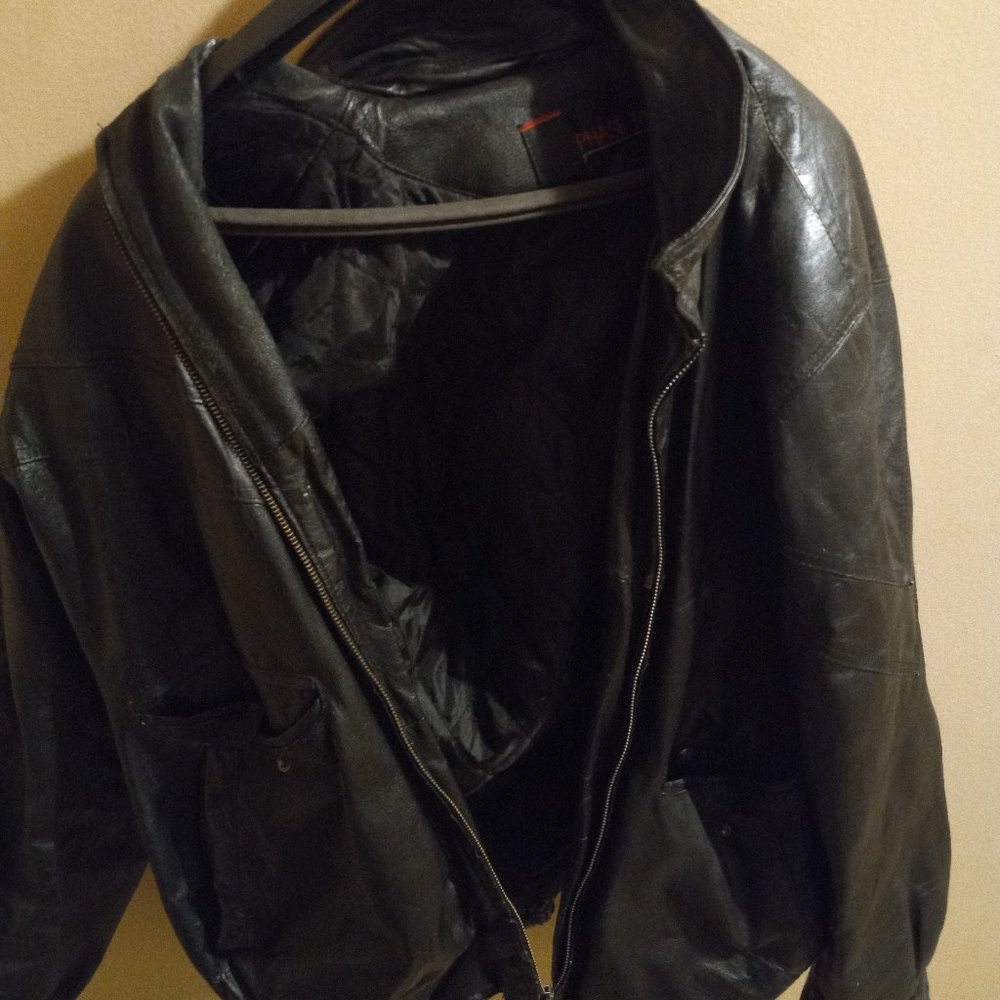 Leather jacket